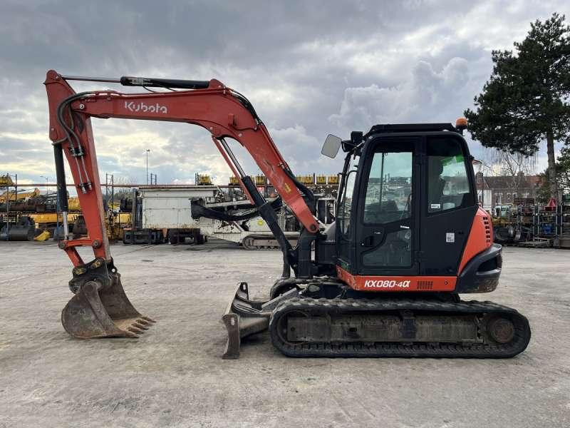Kubota KX080-4A - Excavadora de cadenas: foto 4 Kubota KX080-4A - Excavadora de cadenas: foto 4