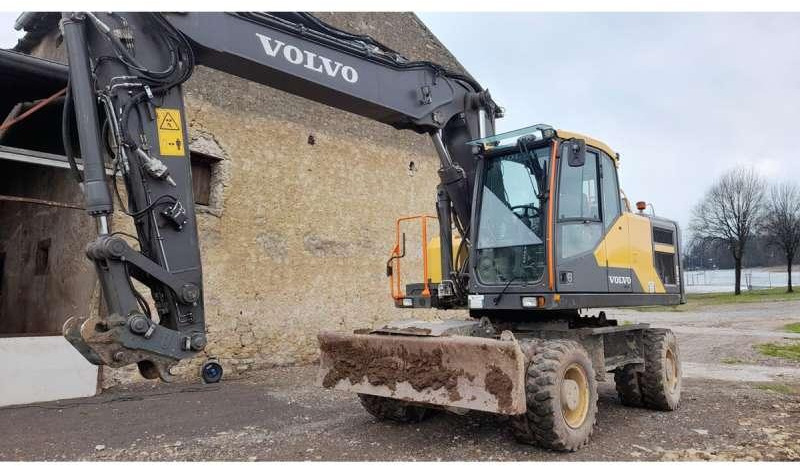 Volvo EW180E - Excavadora de ruedas: foto 1 Volvo EW180E - Excavadora de ruedas: foto 1