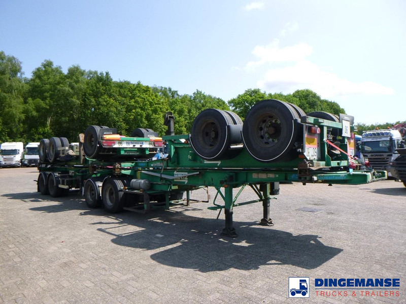 ASCA Stack 4 x container trailer + dolly 20-30-40-45 ft - Semirremolque portacontenedore/ Intercambiable: foto 2 ASCA Stack 4 x container trailer + dolly 20-30-40-45 ft - Semirremolque portacontenedore/ Intercambiable: foto 2