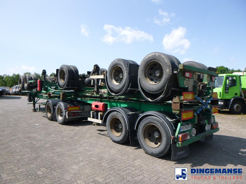 ASCA Stack 4 x container trailer + dolly 20-30-40-45 ft - Semirremolque portacontenedore/ Intercambiable: foto 3 ASCA Stack 4 x container trailer + dolly 20-30-40-45 ft - Semirremolque portacontenedore/ Intercambiable: foto 3