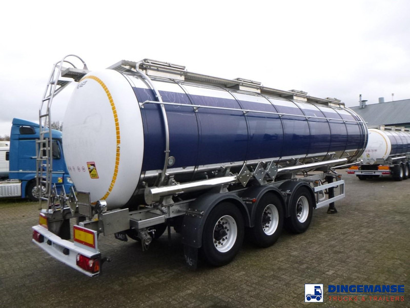 Burg Chemical tank inox L4BH 30 m3 / 1 comp - Semirremolque cisterna: foto 4 Burg Chemical tank inox L4BH 30 m3 / 1 comp - Semirremolque cisterna: foto 4
