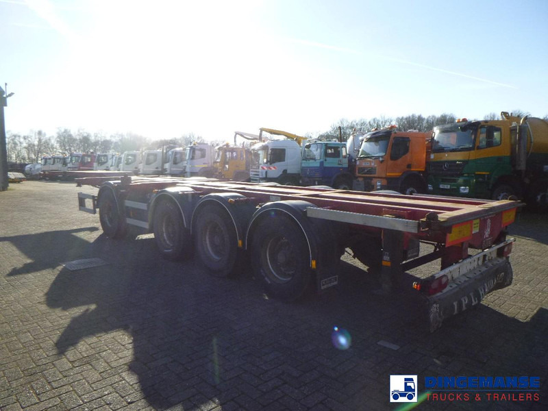 D-Tec 4-axle container combi trailer (3 + 1 axles) 20-30-40-45 ft - Semirremolque portacontenedore/ Intercambiable: foto 3 D-Tec 4-axle container combi trailer (3 + 1 axles) 20-30-40-45 ft - Semirremolque portacontenedore/ Intercambiable: foto 3