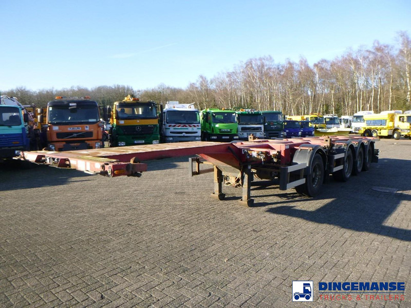 D-Tec 4-axle container combi trailer (3 + 1 axles) 20-30-40-45 ft - Semirremolque portacontenedore/ Intercambiable: foto 1 D-Tec 4-axle container combi trailer (3 + 1 axles) 20-30-40-45 ft - Semirremolque portacontenedore/ Intercambiable: foto 1