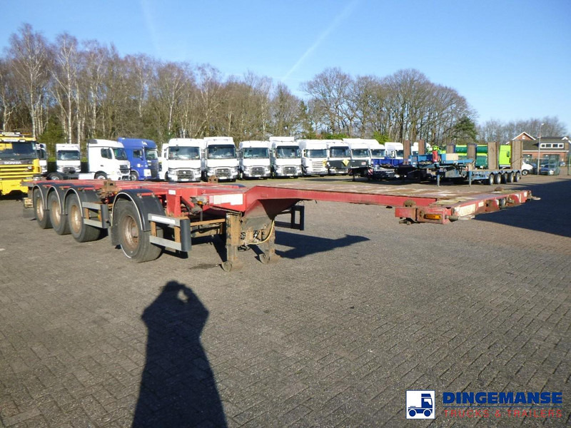 D-Tec 4-axle container combi trailer (3 + 1 axles) 20-30-40-45 ft - Semirremolque portacontenedore/ Intercambiable: foto 2 D-Tec 4-axle container combi trailer (3 + 1 axles) 20-30-40-45 ft - Semirremolque portacontenedore/ Intercambiable: foto 2