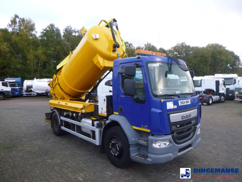 DAF LF 250 4x2 Whale vacuum tank 8 m3 - Limpieza de alcantarillado: foto 2 DAF LF 250 4x2 Whale vacuum tank 8 m3 - Limpieza de alcantarillado: foto 2