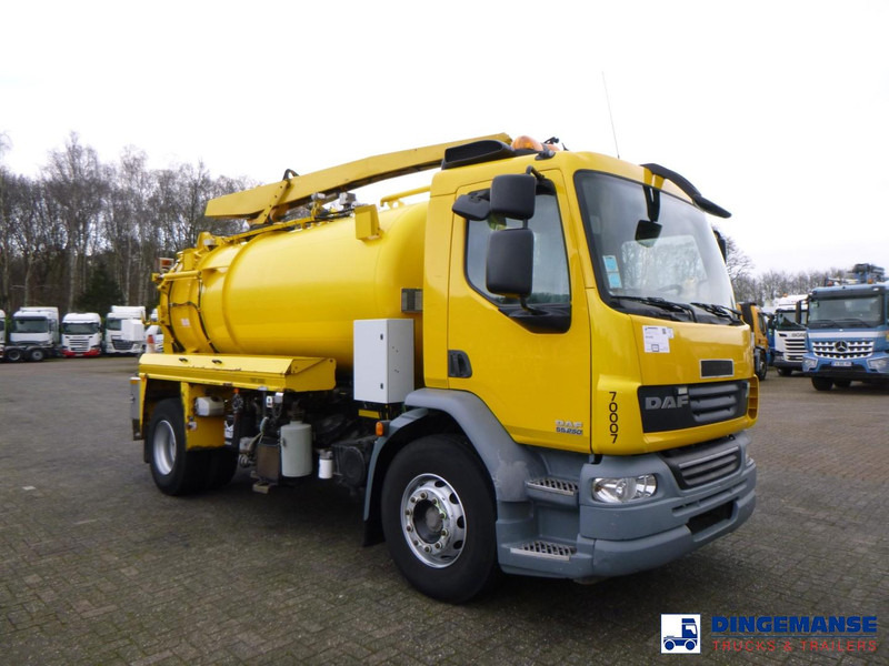 Limpieza de alcantarillado DAF LF 55.220 4X2 Whale vacuum tank 8.1 m3: foto 6