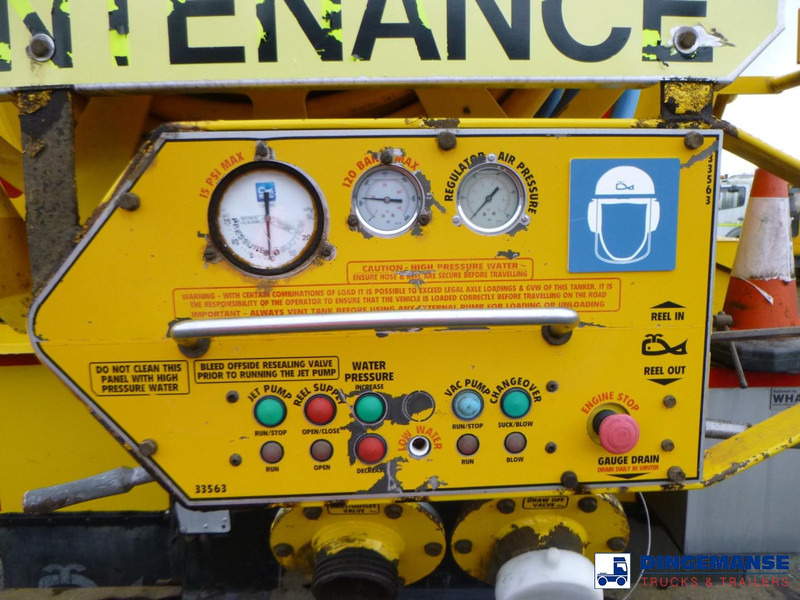 Limpieza de alcantarillado DAF LF 55.220 4X2 Whale vacuum tank 8.1 m3: foto 18