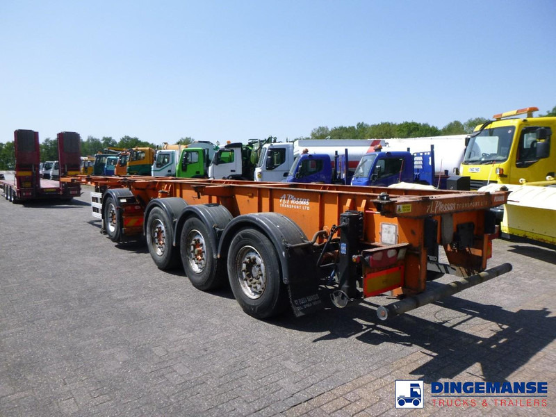 Dennison 4-axle container combi trailer (3 + 1 axles) 20-30-40-45 ft - Semirremolque portacontenedore/ Intercambiable: foto 3 Dennison 4-axle container combi trailer (3 + 1 axles) 20-30-40-45 ft - Semirremolque portacontenedore/ Intercambiable: foto 3