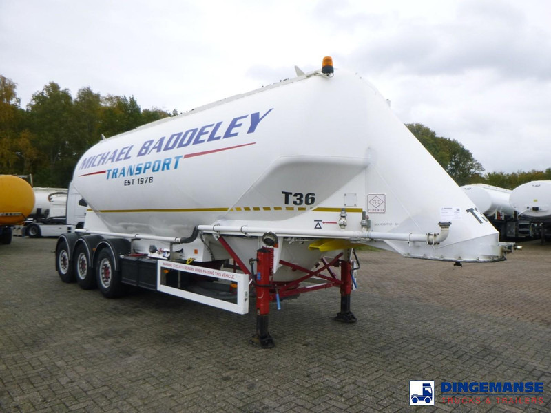 Feldbinder Powder tank alu 40 m3 / 1 comp - Semirremolque cisterna: foto 2 Feldbinder Powder tank alu 40 m3 / 1 comp - Semirremolque cisterna: foto 2