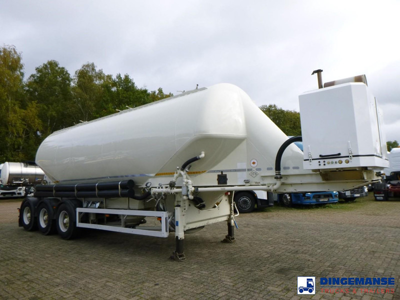 Feldbinder Powder tank alu 40 m3 + engine/compressor - Semirremolque cisterna: foto 2 Feldbinder Powder tank alu 40 m3 + engine/compressor - Semirremolque cisterna: foto 2