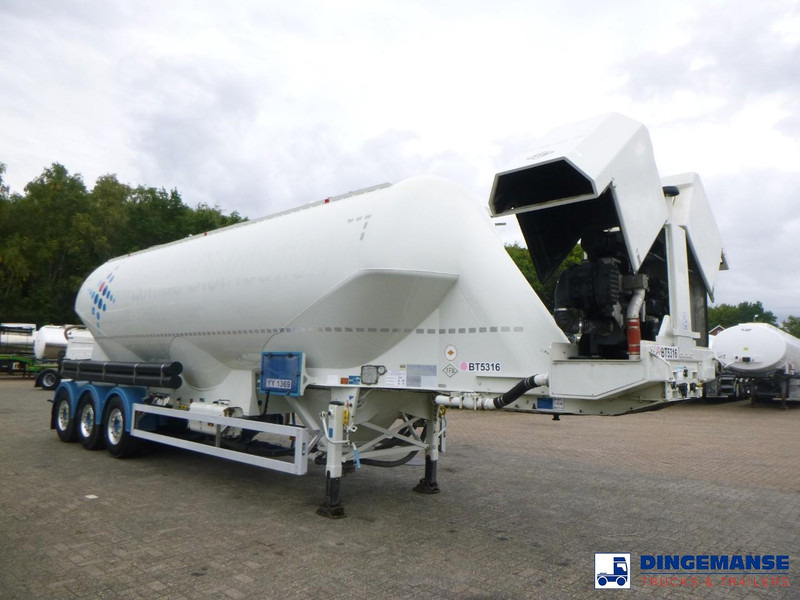 Feldbinder Powder tank alu 50 m3 + compressor - Semirremolque cisterna: foto 2 Feldbinder Powder tank alu 50 m3 + compressor - Semirremolque cisterna: foto 2