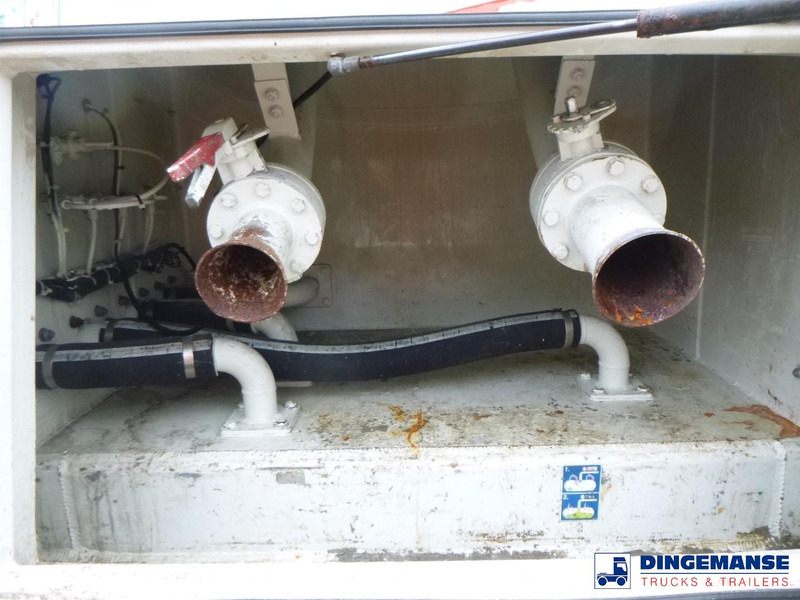 Semirremolque cisterna Feldbinder Powder tank alu 50 m3 + compressor: foto 15