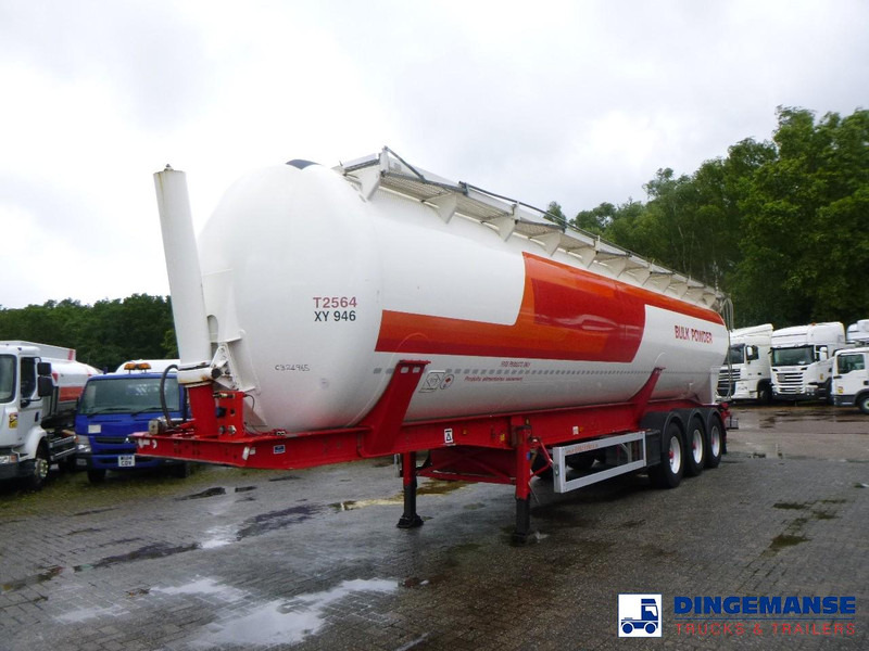 Feldbinder Powder tank alu 60 m3 (tipping) - Semirremolque cisterna: foto 1 Feldbinder Powder tank alu 60 m3 (tipping) - Semirremolque cisterna: foto 1