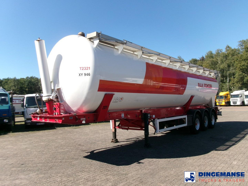 Feldbinder Powder tank alu (tipping) 60 m3 - Semirremolque cisterna: foto 1 Feldbinder Powder tank alu (tipping) 60 m3 - Semirremolque cisterna: foto 1