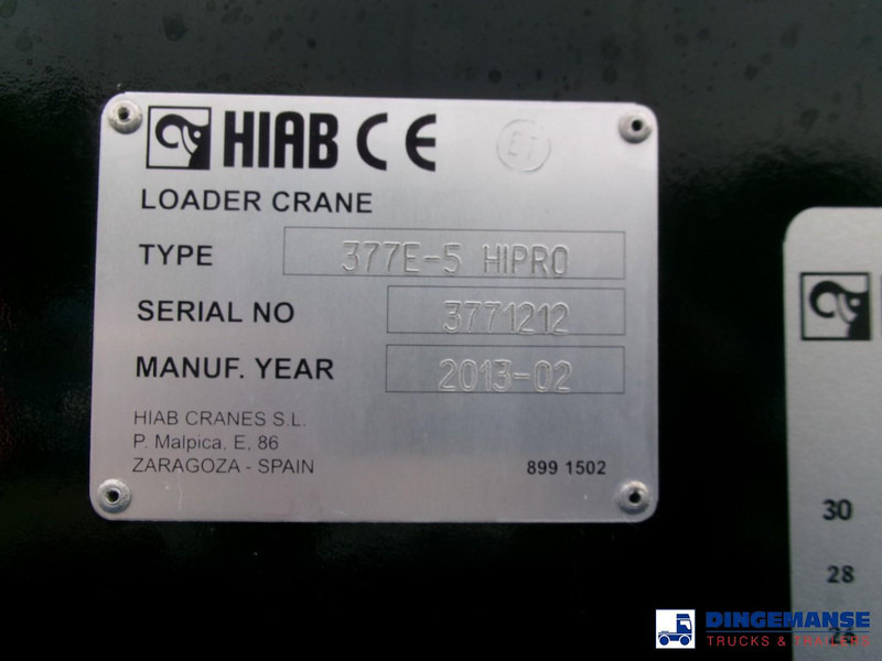 Camión grúa Iveco AD260T33 EEV 6X4 + Hiab 377 E5 Hipro Jib 70 X-4: foto 12