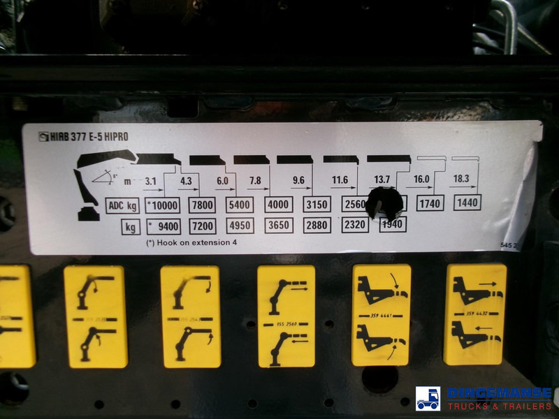 Camión grúa Iveco AD260T33 EEV 6X4 + Hiab 377 E5 Hipro Jib 70 X-4: foto 9