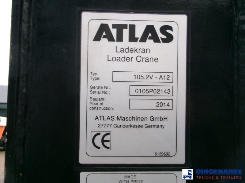 Camión grúa Iveco Stralis 310 6x2 Euro 6 + Atlas 105.2 crane: foto 14