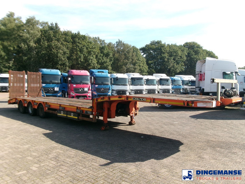 KING 3-axle semi-lowbed trailer 44T + ramps - Semirremolque góndola rebajadas: foto 2 KING 3-axle semi-lowbed trailer 44T + ramps - Semirremolque góndola rebajadas: foto 2