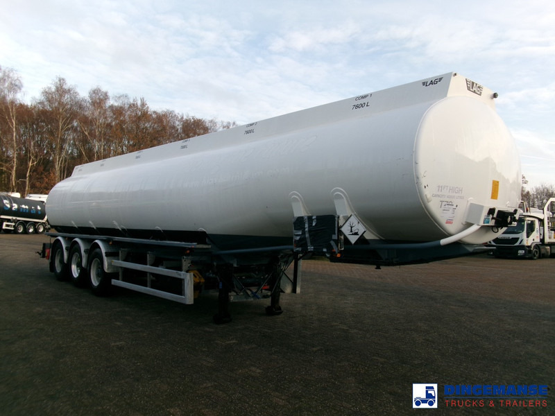 LAG Fuel tank alu 45.2 m3 / 6 comp + pump - Semirremolque cisterna: foto 2 LAG Fuel tank alu 45.2 m3 / 6 comp + pump - Semirremolque cisterna: foto 2