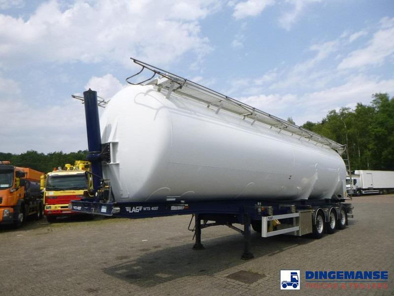 LAG Powder tank alu 58 m3 (tipping) - Semirremolque cisterna: foto 1 LAG Powder tank alu 58 m3 (tipping) - Semirremolque cisterna: foto 1