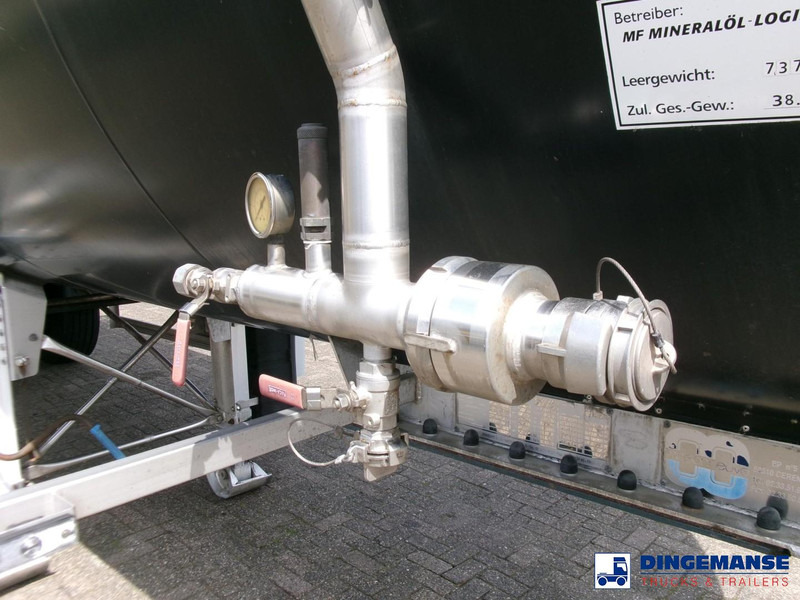 Semirremolque cisterna MAISONNEUVE Bitumen tank inox 33.8 m3 / 1 comp + pump: foto 15