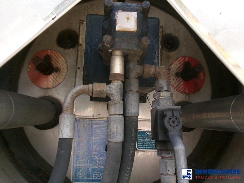 Semirremolque cisterna MAISONNEUVE Bitumen tank inox 33.8 m3 / 1 comp + pump: foto 12