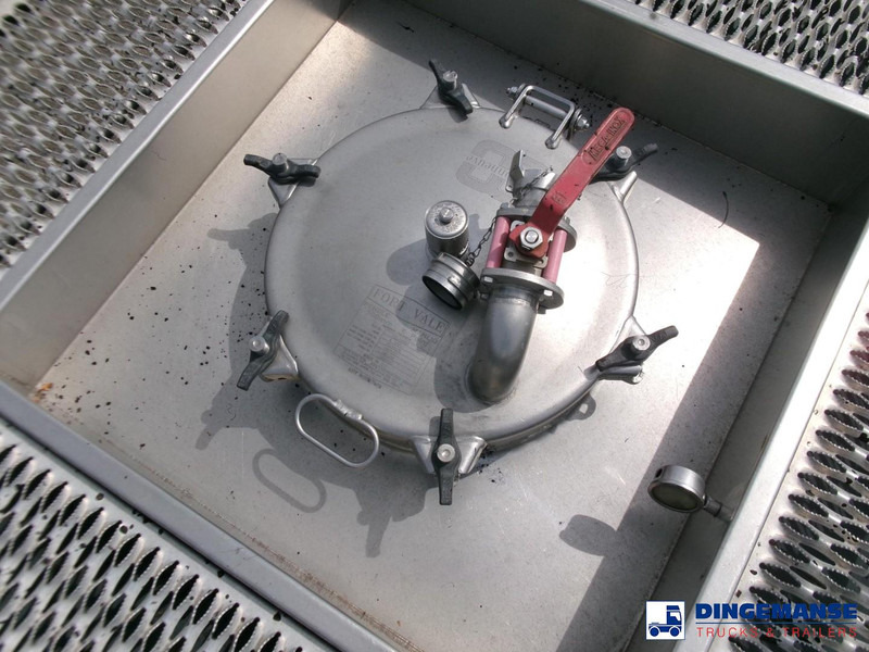 Semirremolque cisterna MAISONNEUVE Bitumen tank inox 33.8 m3 / 1 comp + pump: foto 17