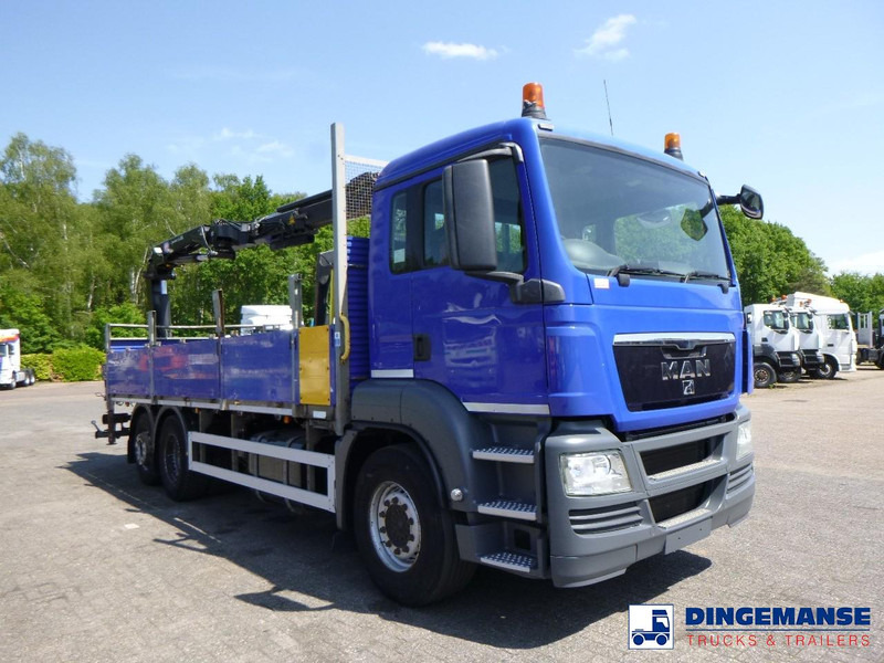Camión grúa MAN TGS 26.360 6X2 RHD + HMF 1420-K2 + grapple: foto 11 Camión grúa MAN TGS 26.360 6X2 RHD + HMF 1420-K2 + grapple: foto 11