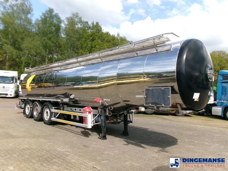 Magyar Heavy oil tank inox 37 m3 / 5 comp + pump - Semirremolque cisterna: foto 2 Magyar Heavy oil tank inox 37 m3 / 5 comp + pump - Semirremolque cisterna: foto 2