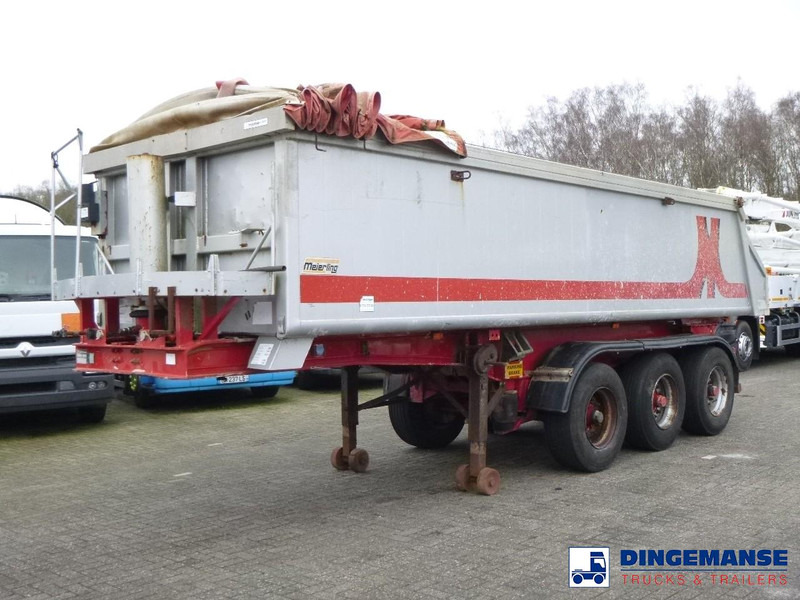 Meierling Tipper trailer alu 21 m3 + tarpaulin - Semirremolque volquete: foto 1 Meierling Tipper trailer alu 21 m3 + tarpaulin - Semirremolque volquete: foto 1