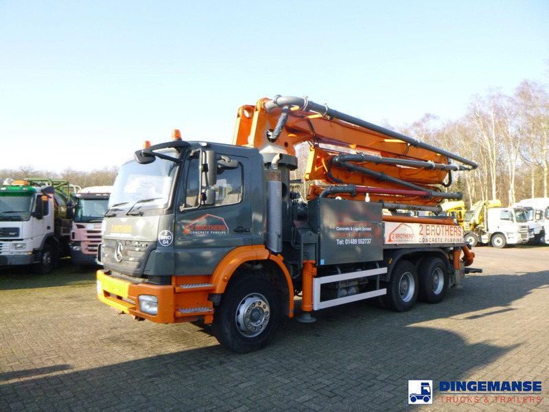 Mercedes-Benz Axor 2633 6x4 RHD Sermac SCL 130 concrete pump 32 m - Bomba de hormigón: foto 1 Mercedes-Benz Axor 2633 6x4 RHD Sermac SCL 130 concrete pump 32 m - Bomba de hormigón: foto 1