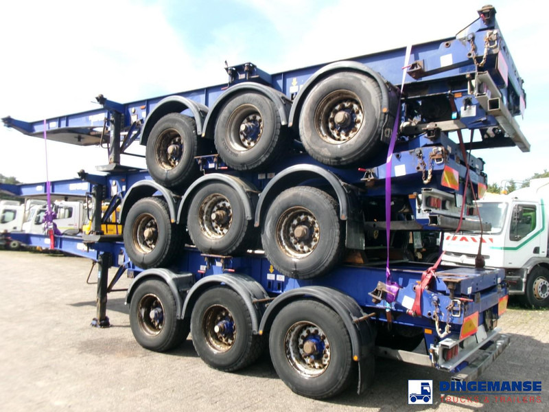 Montracon Stack - 3 x container chassis 20-30-40-45 ft - Semirremolque portacontenedore/ Intercambiable: foto 4 Montracon Stack - 3 x container chassis 20-30-40-45 ft - Semirremolque portacontenedore/ Intercambiable: foto 4