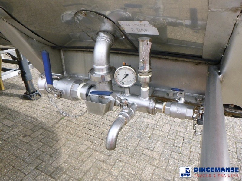 Semirremolque cisterna Parcisa Chemical tank inox L4BH 37.5 / 1 comp: foto 11