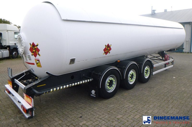 ROBINE Gas tank steel 51.5 m3 / 1 comp - Remolque cisterna: foto 4 ROBINE Gas tank steel 51.5 m3 / 1 comp - Remolque cisterna: foto 4