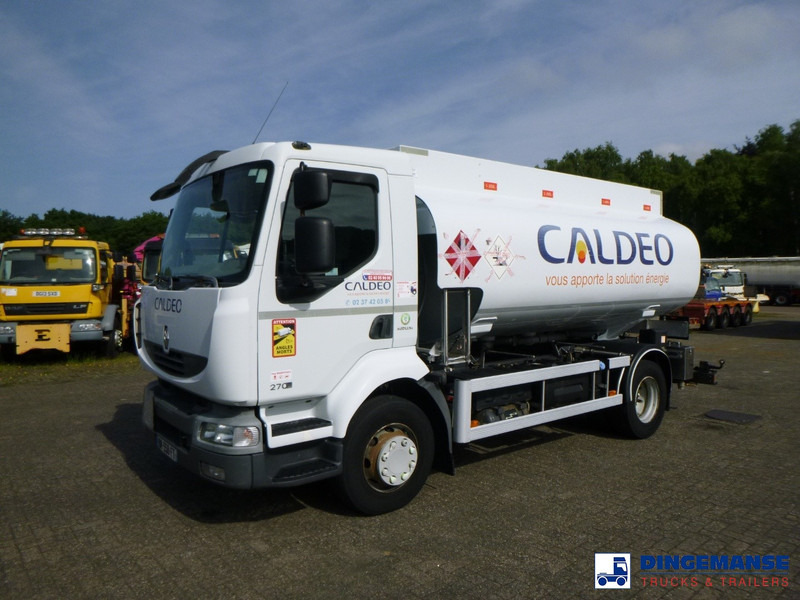 Renault Midlum 270 dxi 4x2 fuel tank 11.4 m3 / 4 comp - Camión cisterna: foto 1 Renault Midlum 270 dxi 4x2 fuel tank 11.4 m3 / 4 comp - Camión cisterna: foto 1