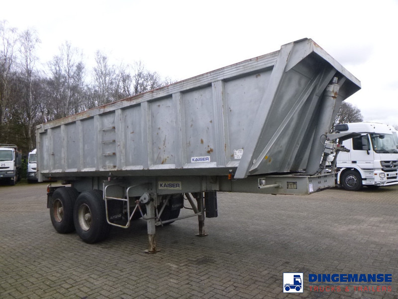 Robuste Kaiser Tipper trailer steel 24 m3 + tarpaulin - Semirremolque volquete: foto 2 Robuste Kaiser Tipper trailer steel 24 m3 + tarpaulin - Semirremolque volquete: foto 2