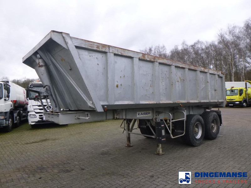 Robuste Kaiser Tipper trailer steel 24 m3 + tarpaulin - Semirremolque volquete: foto 1 Robuste Kaiser Tipper trailer steel 24 m3 + tarpaulin - Semirremolque volquete: foto 1