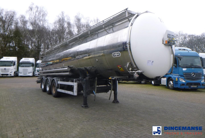 Van Hool Chemical tank inox 30 m3 / 3 comp - Semirremolque cisterna: foto 2 Van Hool Chemical tank inox 30 m3 / 3 comp - Semirremolque cisterna: foto 2
