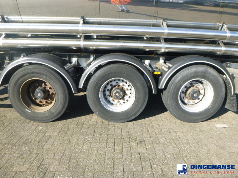Van Hool Chemical tank inox 30 m3 / 3 comp - Semirremolque cisterna: foto 5 Van Hool Chemical tank inox 30 m3 / 3 comp - Semirremolque cisterna: foto 5