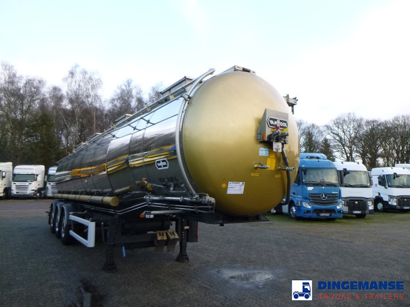 Van Hool Chemical tank inox L4BH 30 m3 / 1 comp / ADR 29/08/24 - Semirremolque cisterna: foto 2 Van Hool Chemical tank inox L4BH 30 m3 / 1 comp / ADR 29/08/24 - Semirremolque cisterna: foto 2