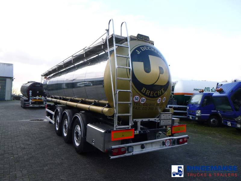 Van Hool Chemical tank inox L4BH 30 m3 / 1 comp / ADR 29/08/24 - Semirremolque cisterna: foto 3 Van Hool Chemical tank inox L4BH 30 m3 / 1 comp / ADR 29/08/24 - Semirremolque cisterna: foto 3
