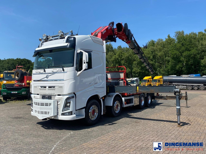 Volvo FH 550 8x4 Euro 6 + Copma 820.8 J6 - Camión grúa: foto 1 Volvo FH 550 8x4 Euro 6 + Copma 820.8 J6 - Camión grúa: foto 1