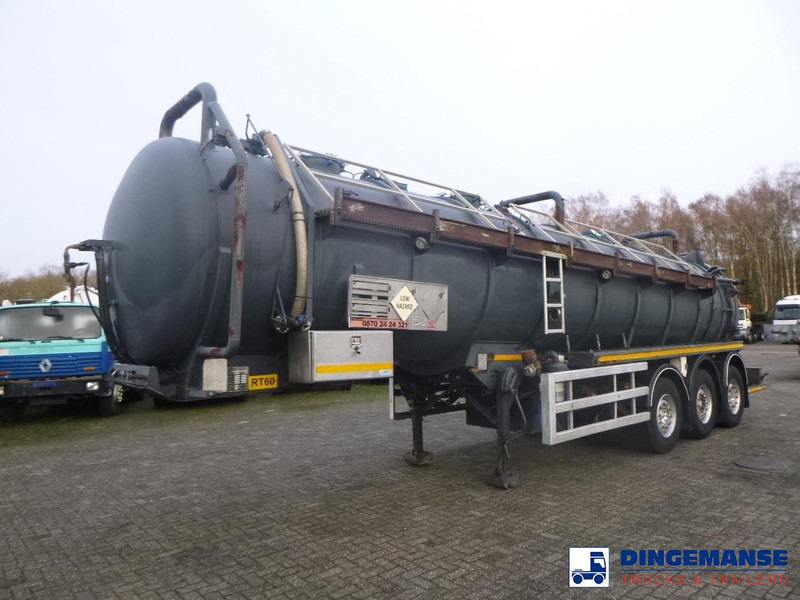 WHALE Vacuum tank inox 30 m3 / 1 comp + pump - Semirremolque cisterna: foto 1 WHALE Vacuum tank inox 30 m3 / 1 comp + pump - Semirremolque cisterna: foto 1