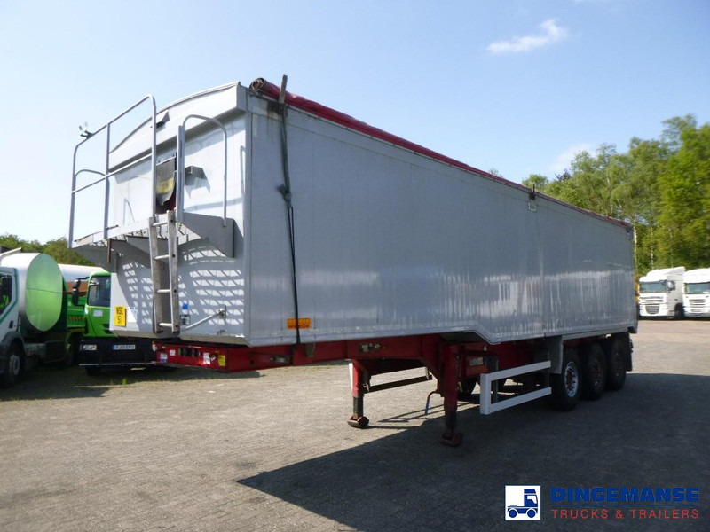 WILCOX Tipper trailer alu 55 m3 + tarpaulin - Semirremolque volquete: foto 1 WILCOX Tipper trailer alu 55 m3 + tarpaulin - Semirremolque volquete: foto 1