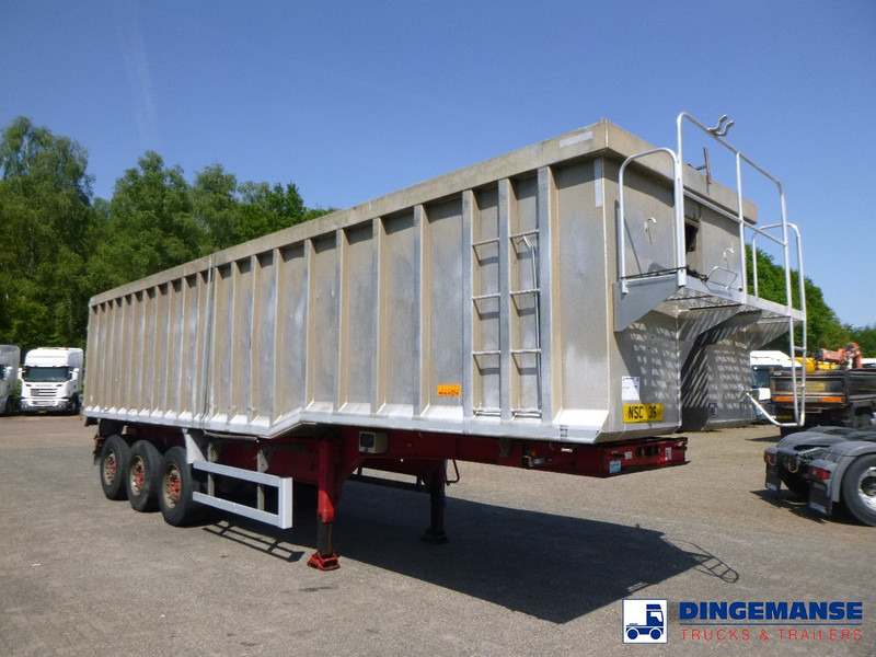 WILCOX Tipper trailer alu 55 m3 + tarpaulin - Furgoneta basculante: foto 2 WILCOX Tipper trailer alu 55 m3 + tarpaulin - Furgoneta basculante: foto 2