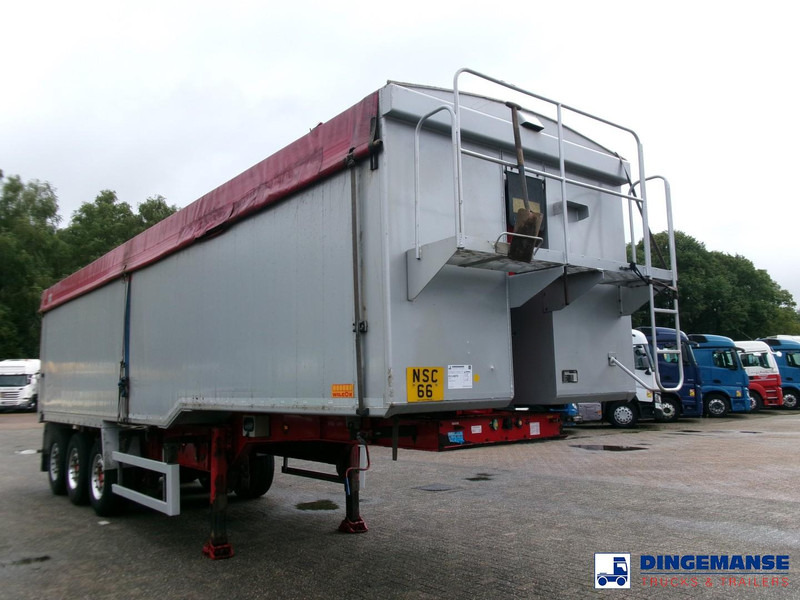 WILCOX Tipper trailer alu 55 m3 + tarpaulin - Semirremolque volquete: foto 2 WILCOX Tipper trailer alu 55 m3 + tarpaulin - Semirremolque volquete: foto 2