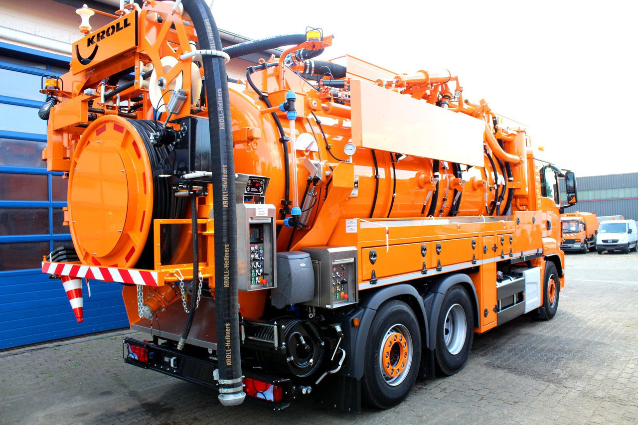 MAN TGS 28.440 6x2 Kroll 14m³ Wasserrückgewinner-HD - Limpieza de alcantarillado: foto 1 MAN TGS 28.440 6x2 Kroll 14m³ Wasserrückgewinner-HD - Limpieza de alcantarillado: foto 1