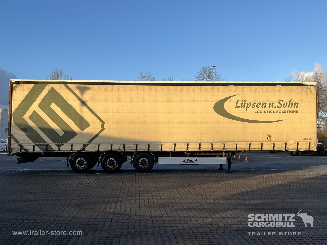 FLIEGL Auflieger Curtainsider Mega - Semirremolque lona: foto 2 FLIEGL Auflieger Curtainsider Mega - Semirremolque lona: foto 2