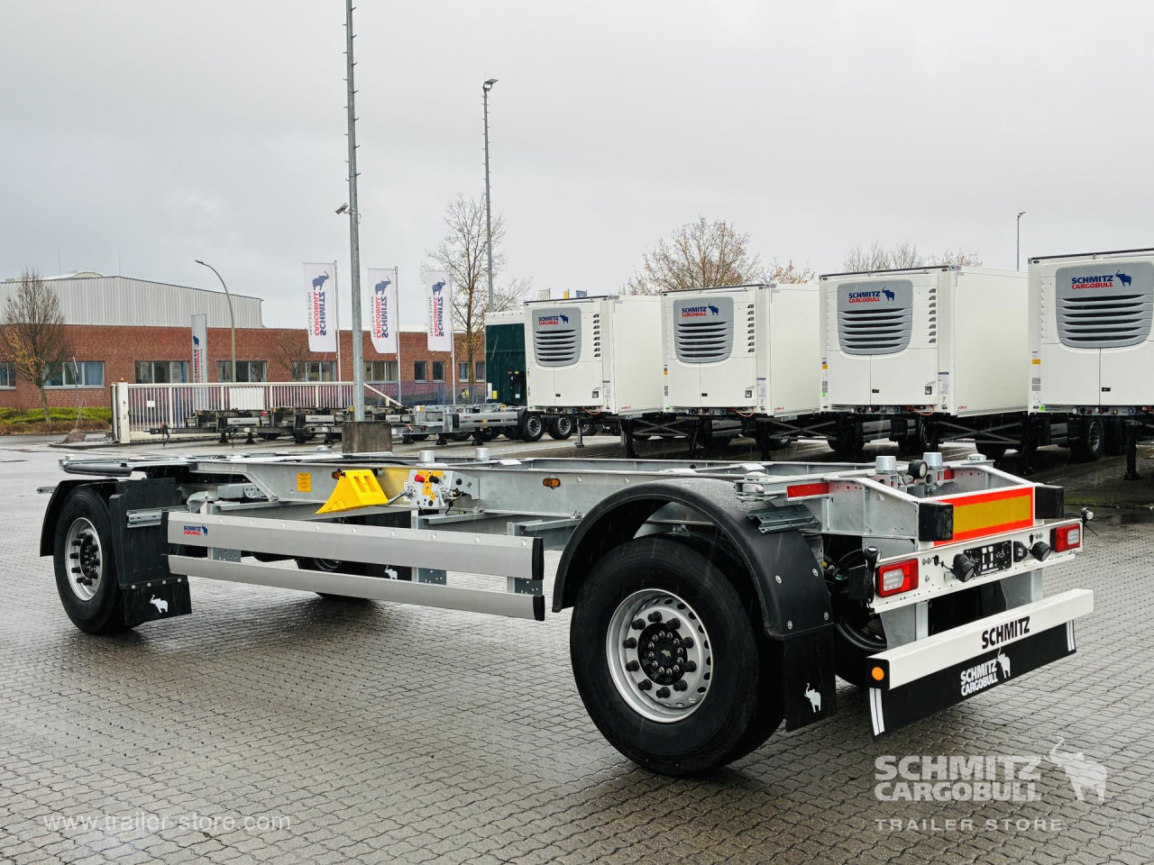 Remolque portacontenedore/ Intercambiable nuevo SCHMITZ Anhänger Wechselfahrgestell Standard: foto 7 Remolque portacontenedore/ Intercambiable nuevo SCHMITZ Anhänger Wechselfahrgestell Standard: foto 7