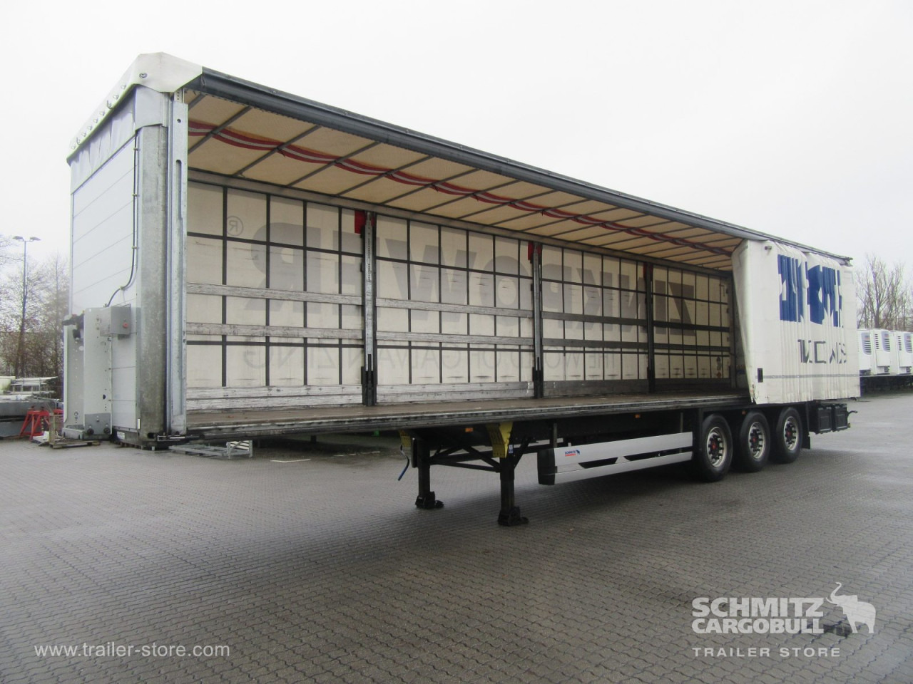 SCHMITZ Auflieger Curtainsider Standard - Semirremolque lona: foto 1 SCHMITZ Auflieger Curtainsider Standard - Semirremolque lona: foto 1